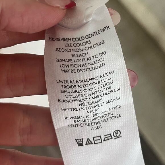 Anthropologie Maeve “peace” cropped tee - Size Small - Picture 4 of 4